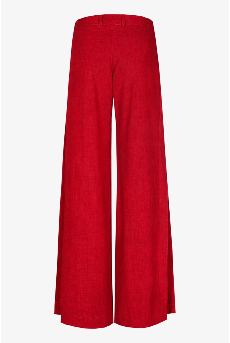 Broek met wijde pijpen