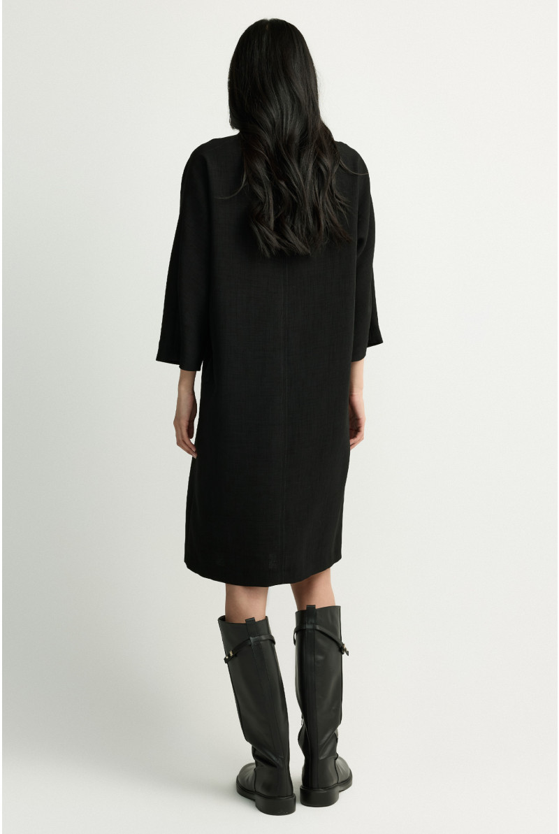 Robe en crêpe à nouer