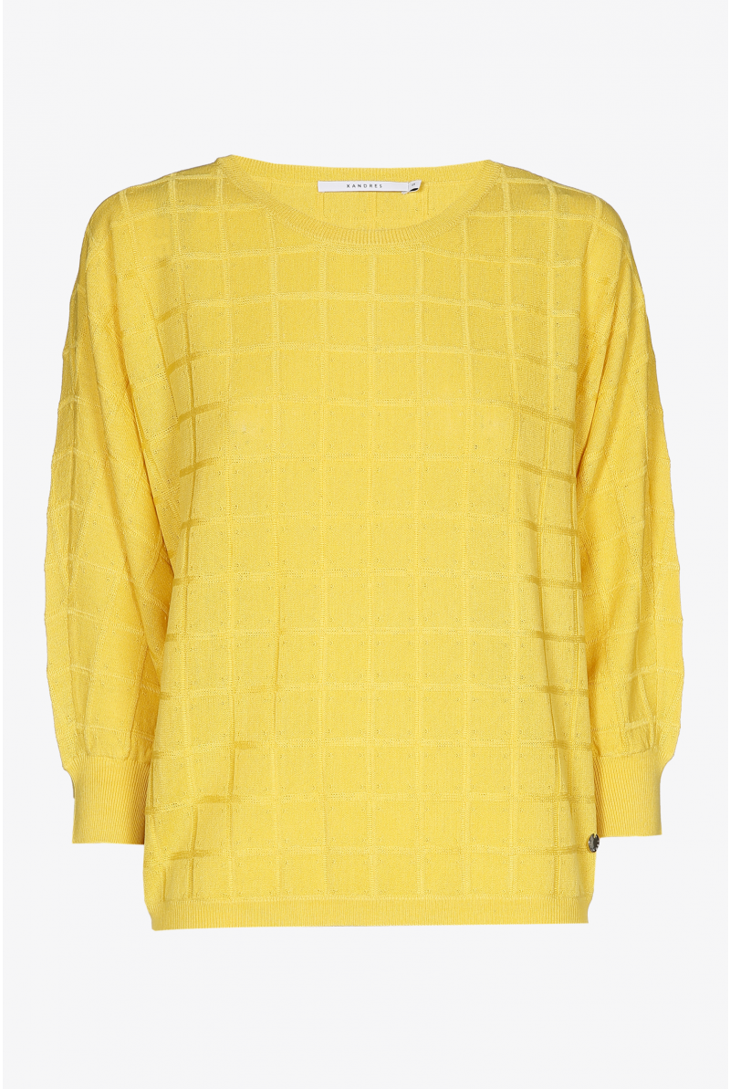 Yellow summer sweater