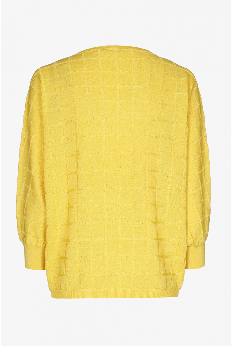 Yellow summer sweater