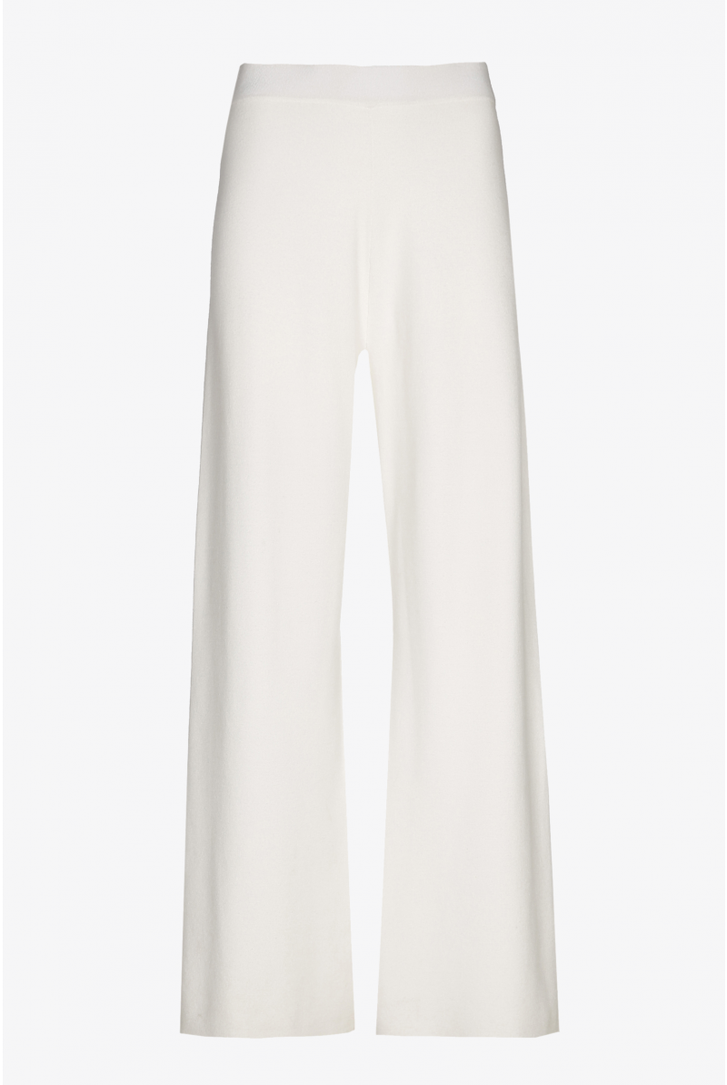 Pantalon blanc large