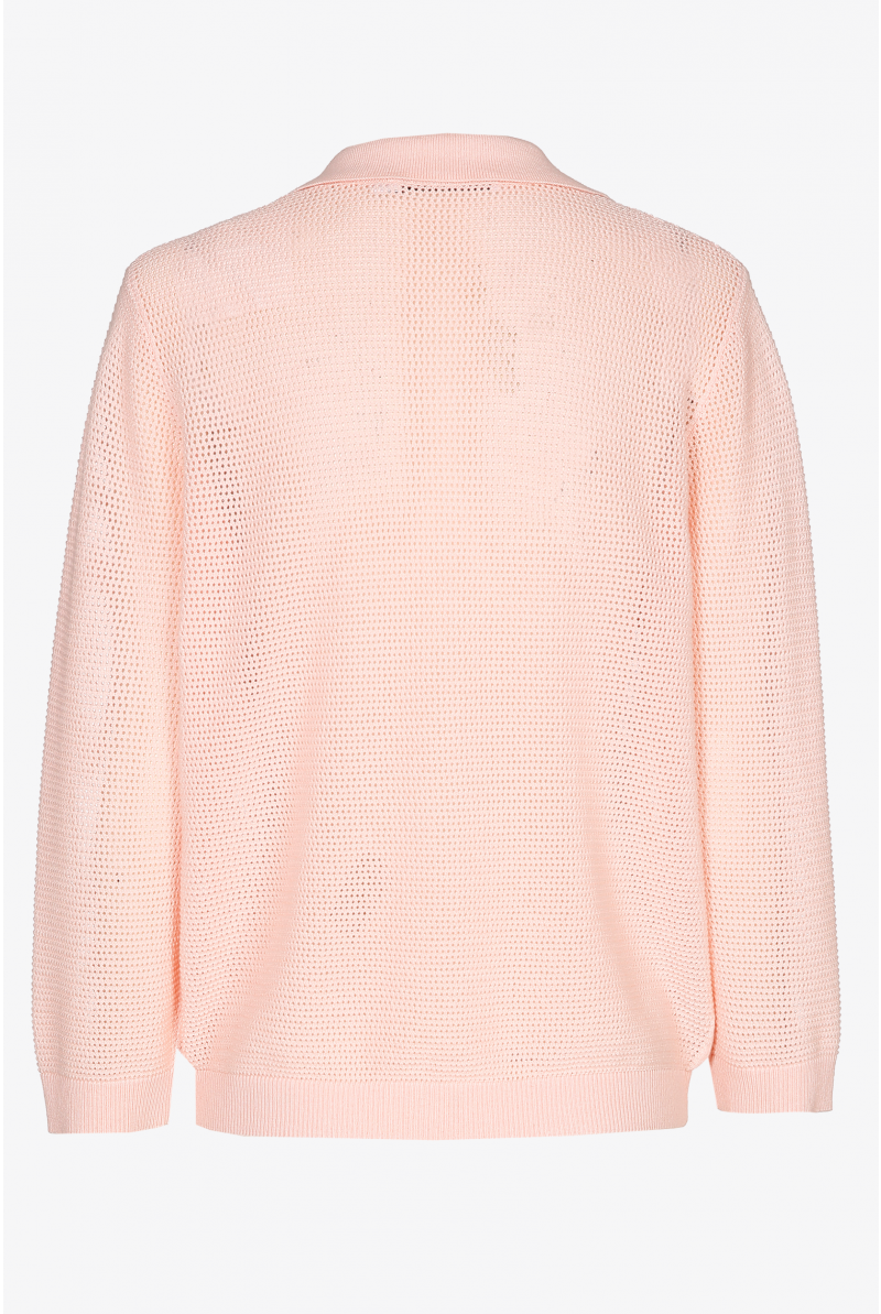 Crochet trui met V-hals