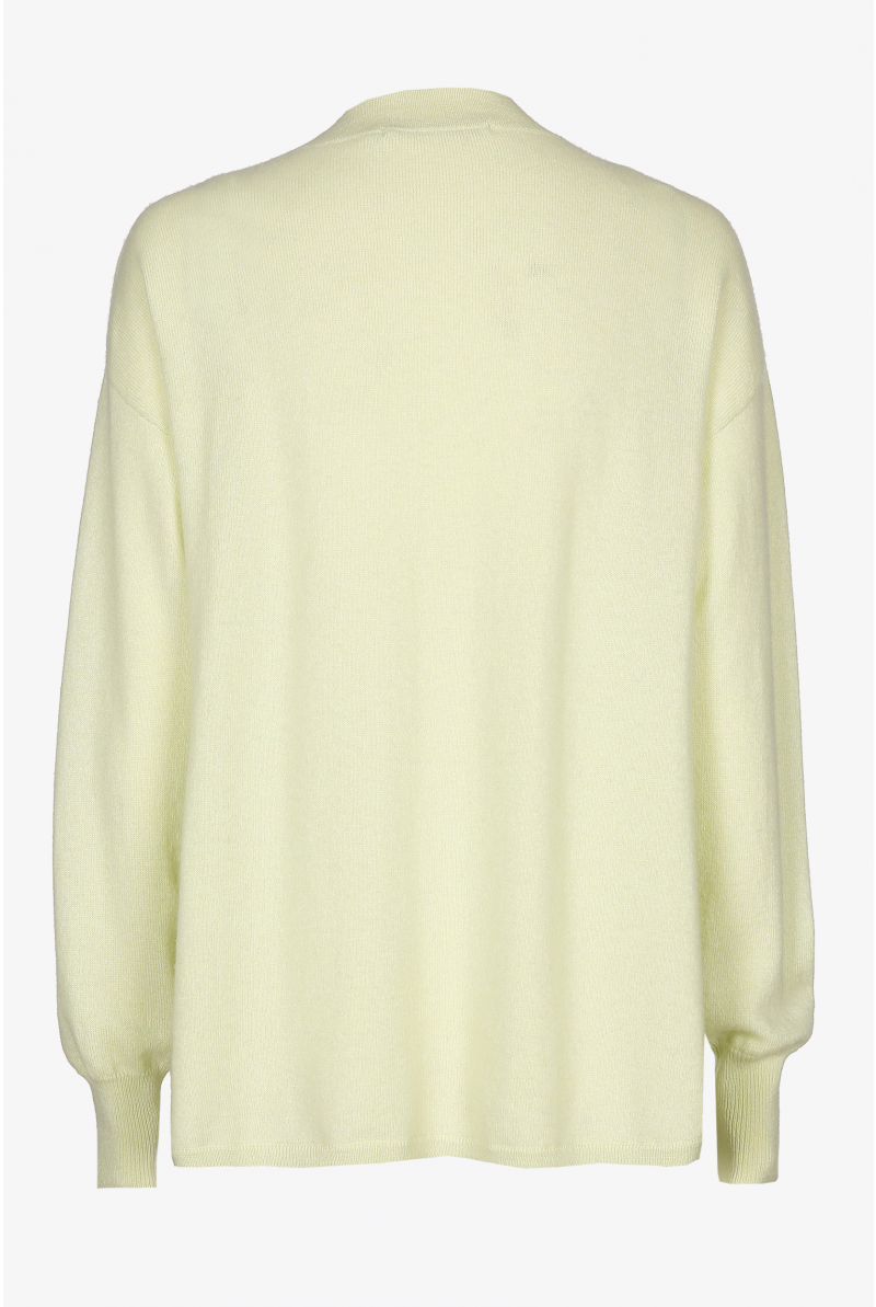 Pull doux en cachemire et à col en V