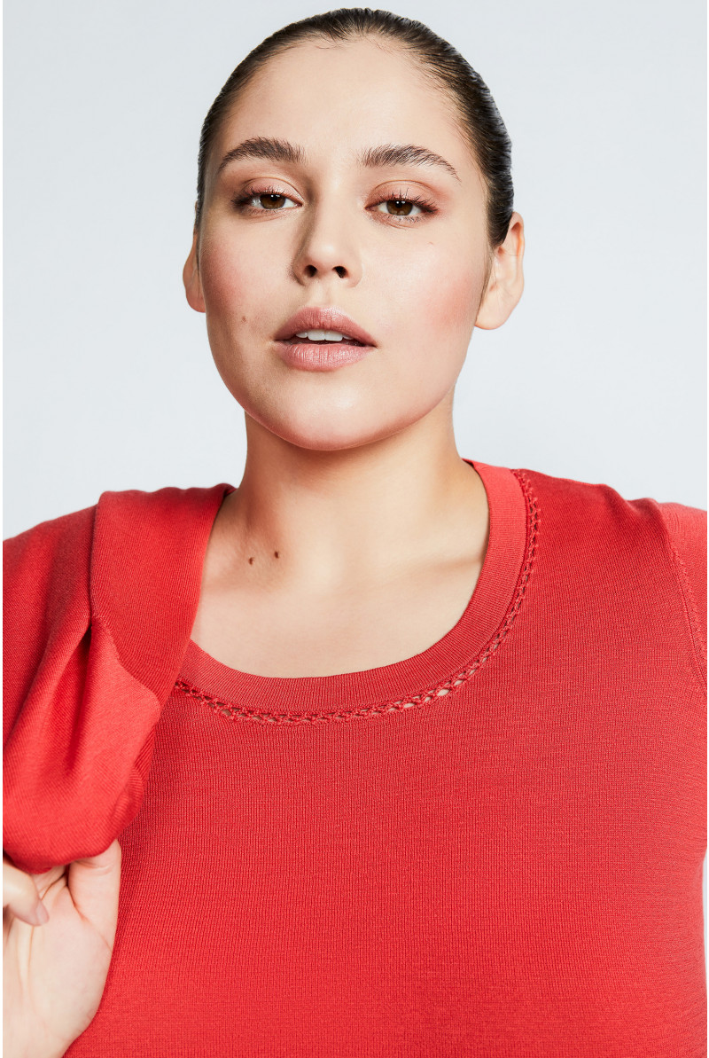 Pull met korte mouwen