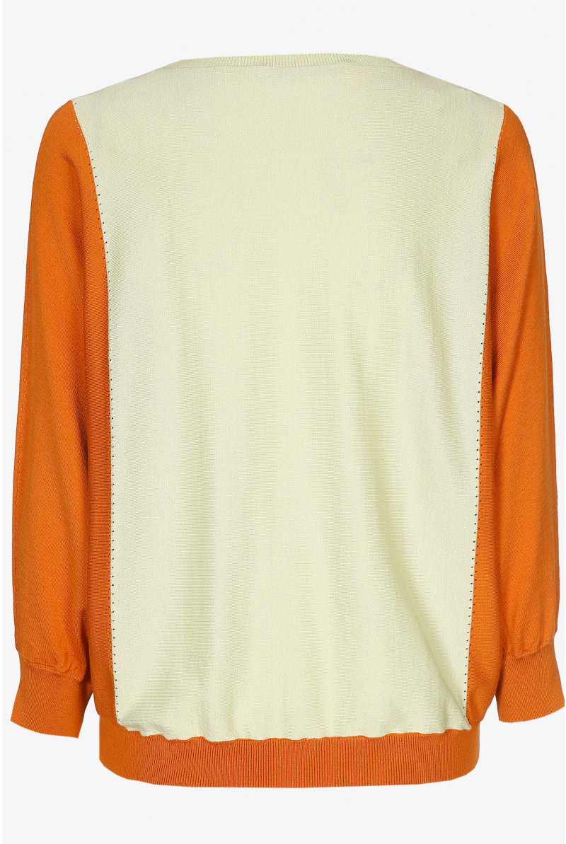 Pull surdimensionné en mélange de soie