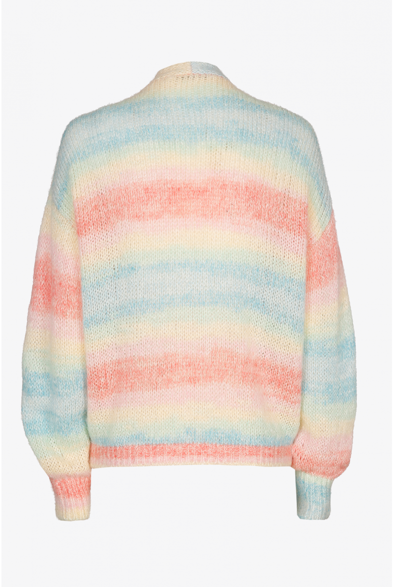 Cardigan en mélange de laine