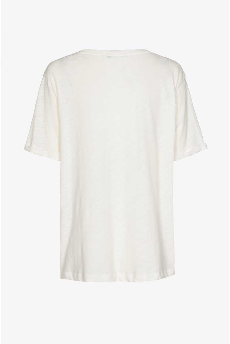 T-shirt basique à encolure en V