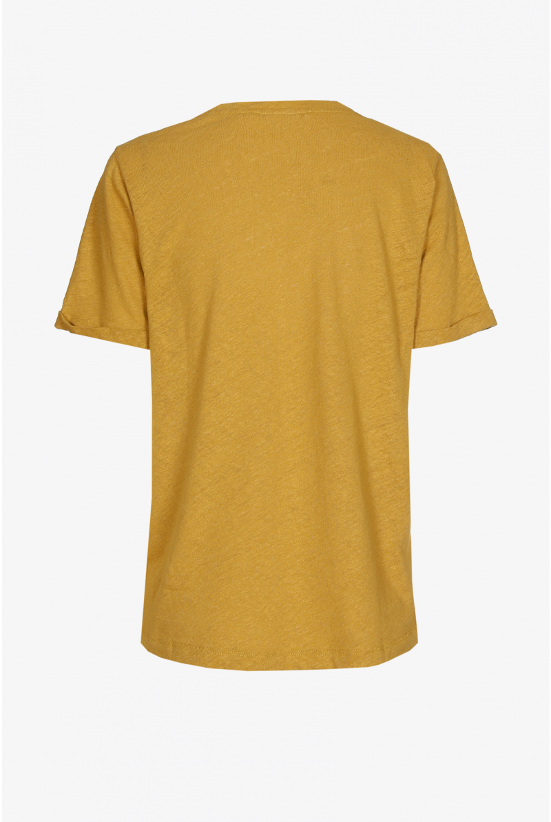 Basic T-shirt with V-neck