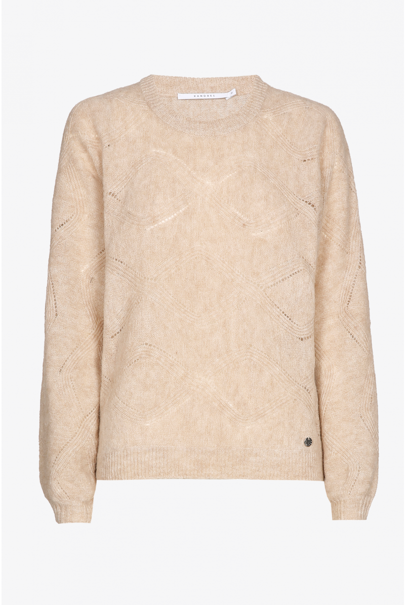 Pullover mit Ajourmuster