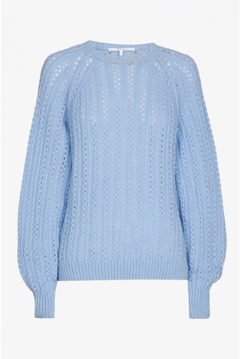 Pull en mélange d’alpaga