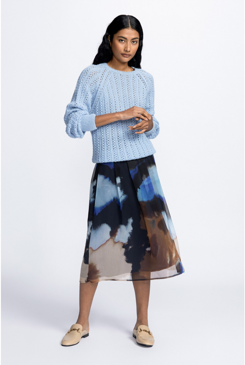 Pull en mélange d’alpaga