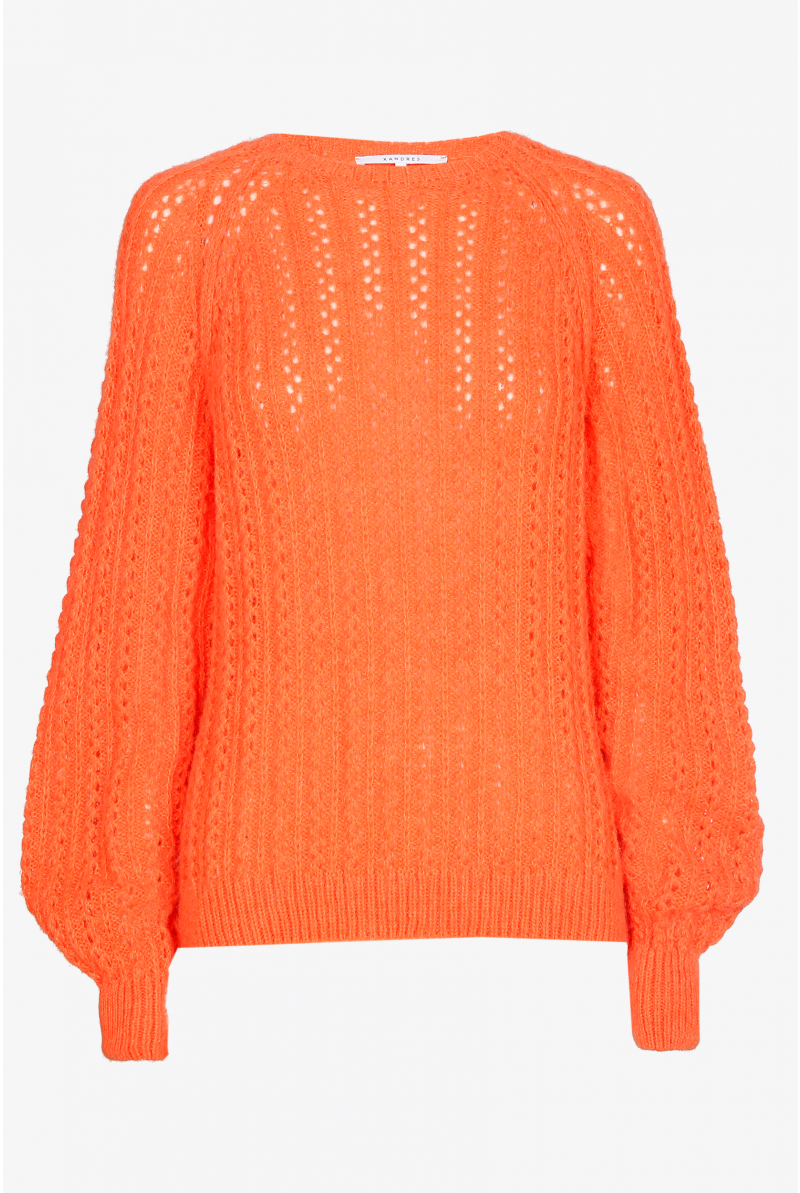 Pull en mélange d’alpaga