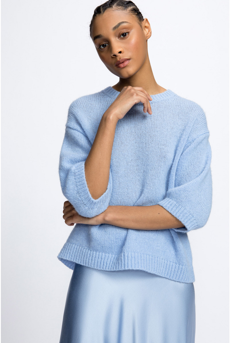 Pull en laine d’alpaga