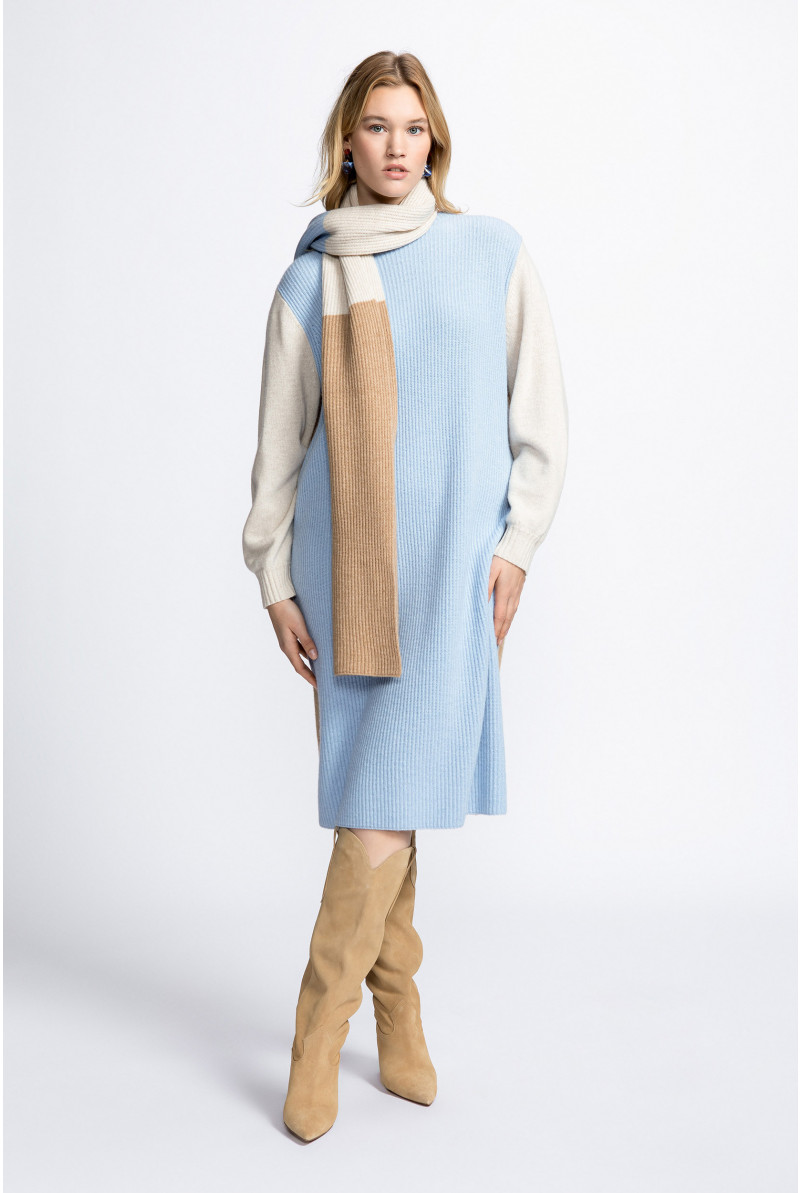 Kleid aus Kaschmir-Mix