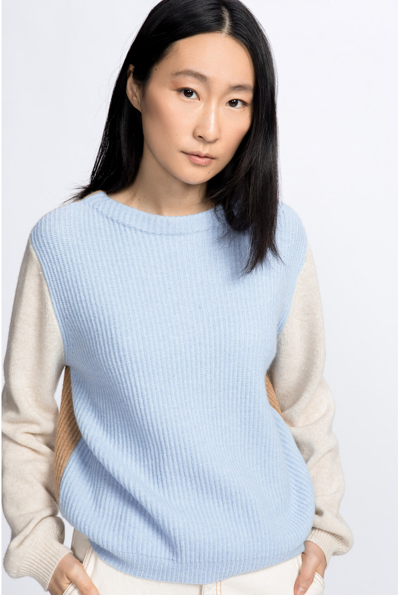 Pull en mélange de cachemire