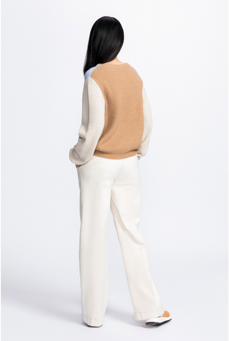 Pull en mélange de cachemire