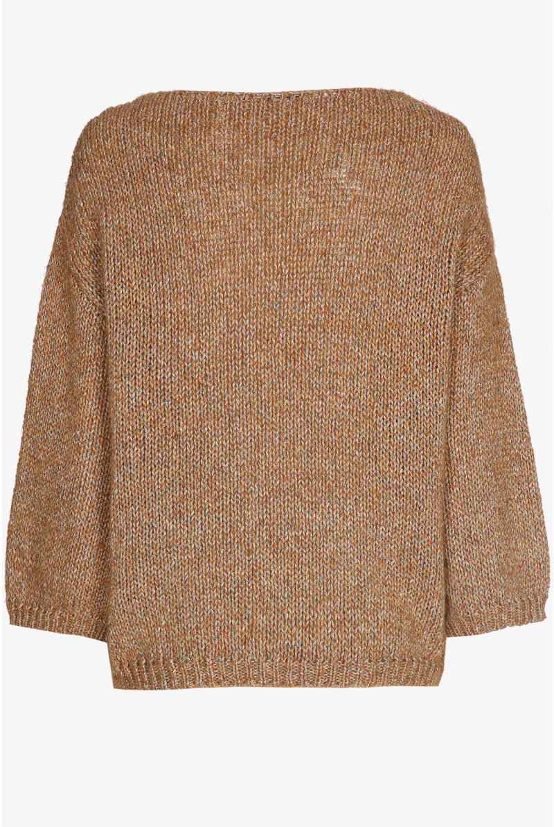 Strickpullover mit Lurex