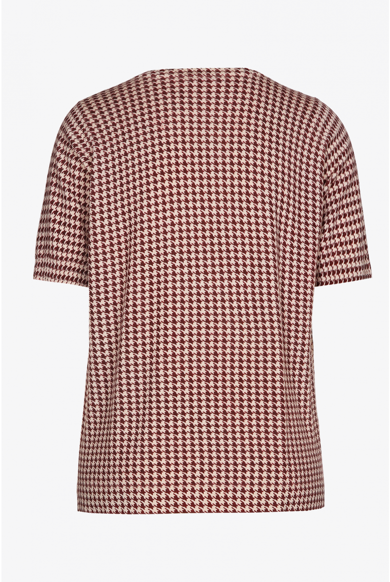 Pull en laine avec motif