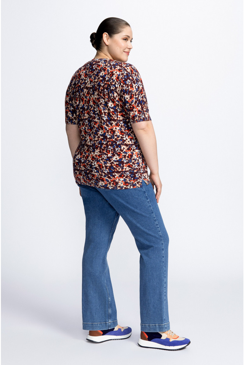 Pull en laine avec motif