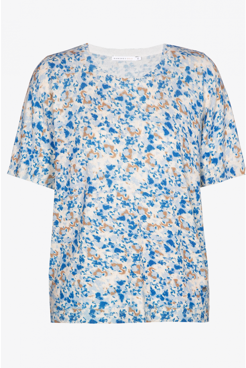 Pull en laine avec motif