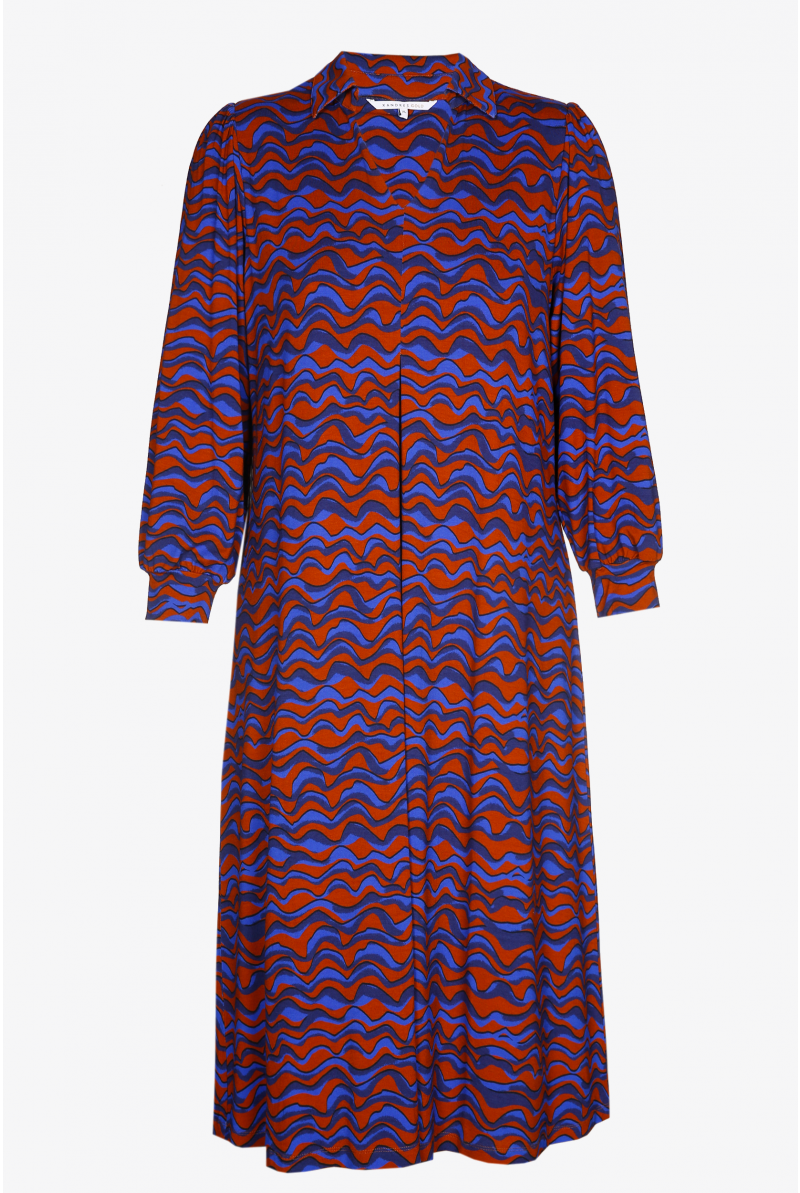 Kleid mit Grafikmuster