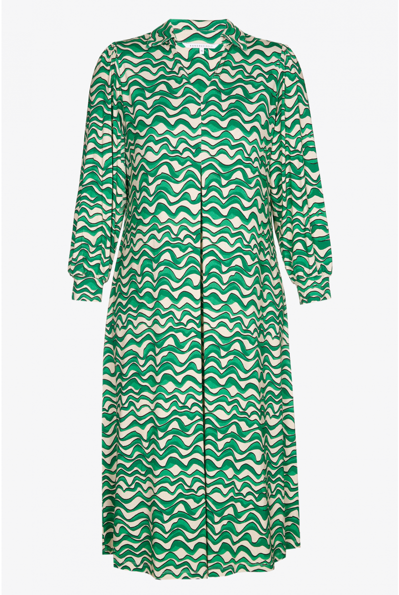 Dress with graphic print