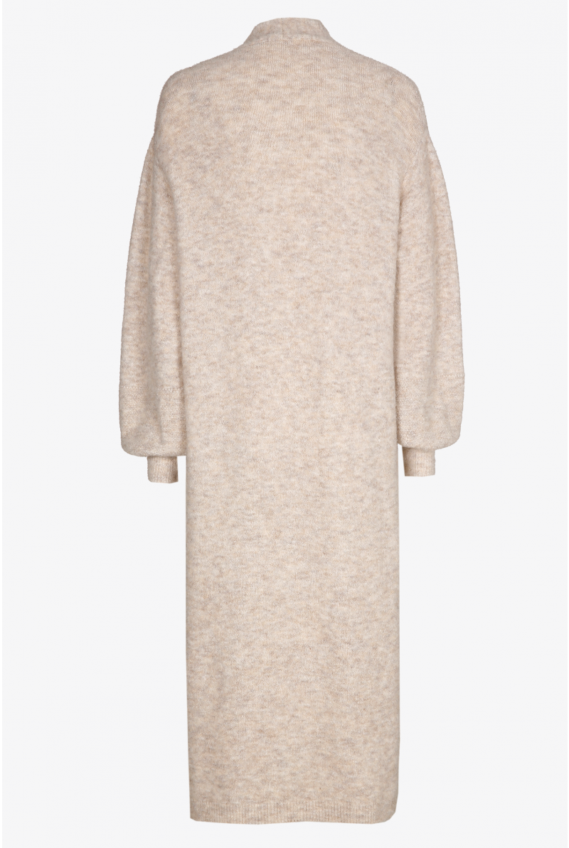 Gilet long en laine mérinos