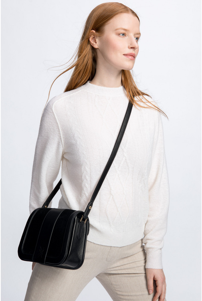 Pull torsadé en laine