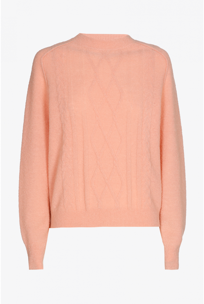 Pull torsadé en laine
