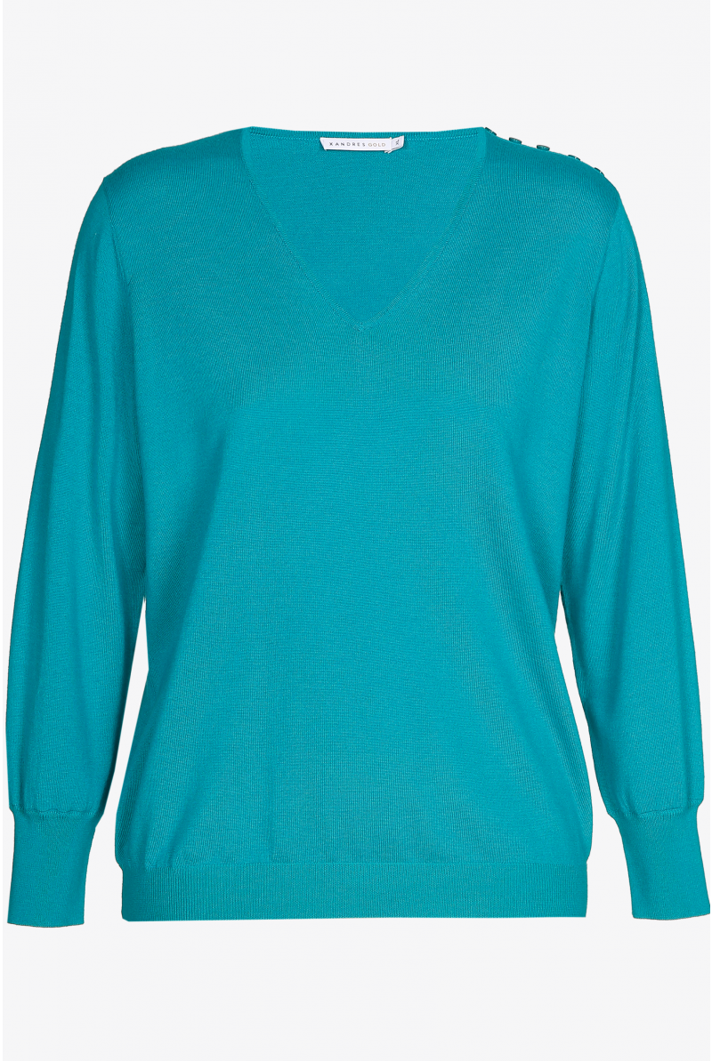 Feinstrick-Pullover aus Merinowolle