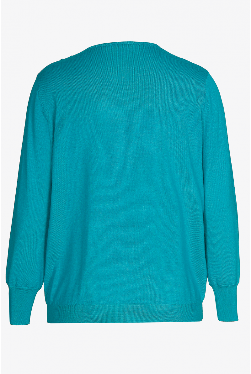 Feinstrick-Pullover aus Merinowolle