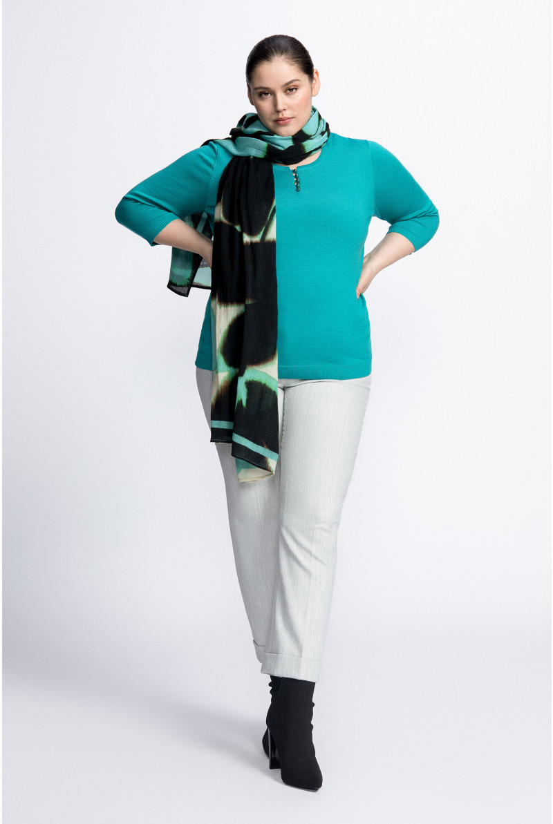 Feinstrick-Pullover aus Merinowolle