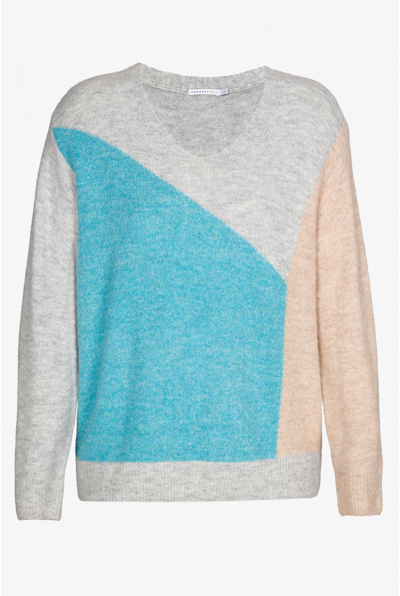 Pull en laine mérinos à maille fine