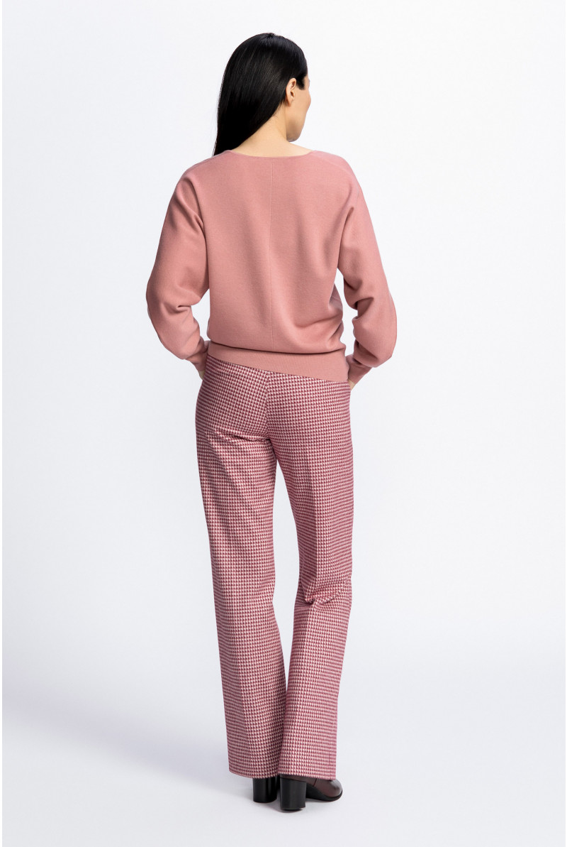 Leichter pullover, V-Ausschnitt