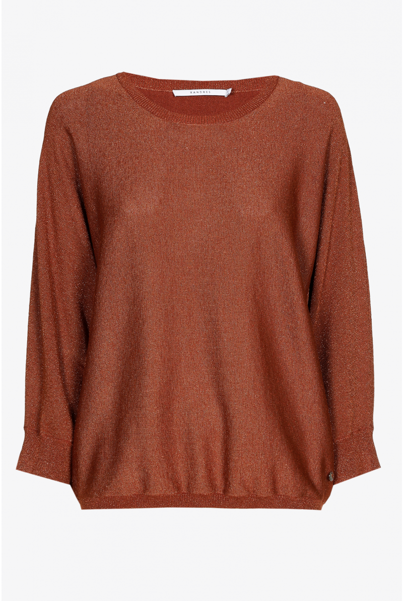 Summer jumper with wide sleeves