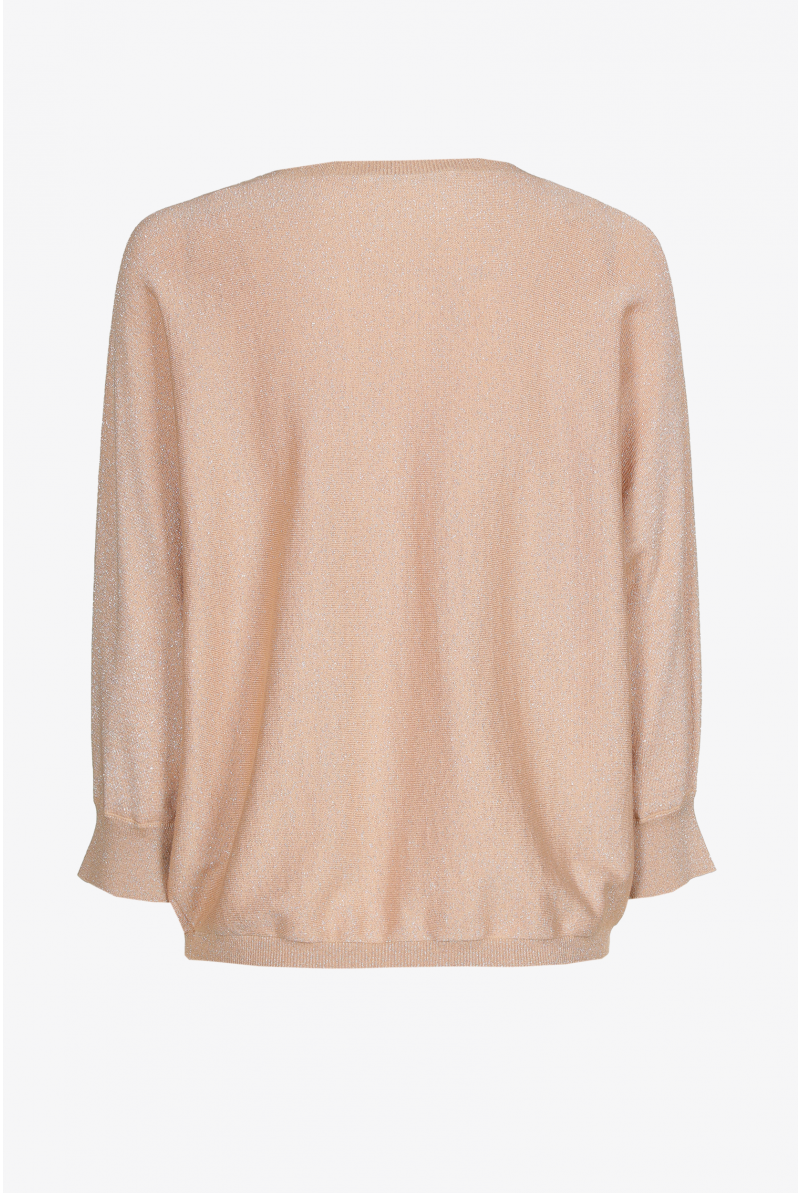 Soft lurex pullover