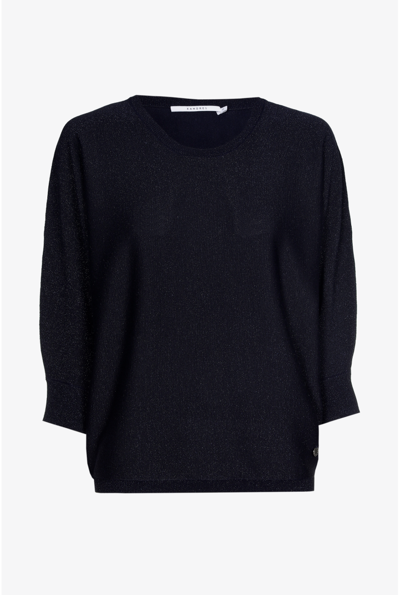 Soft lurex pullover