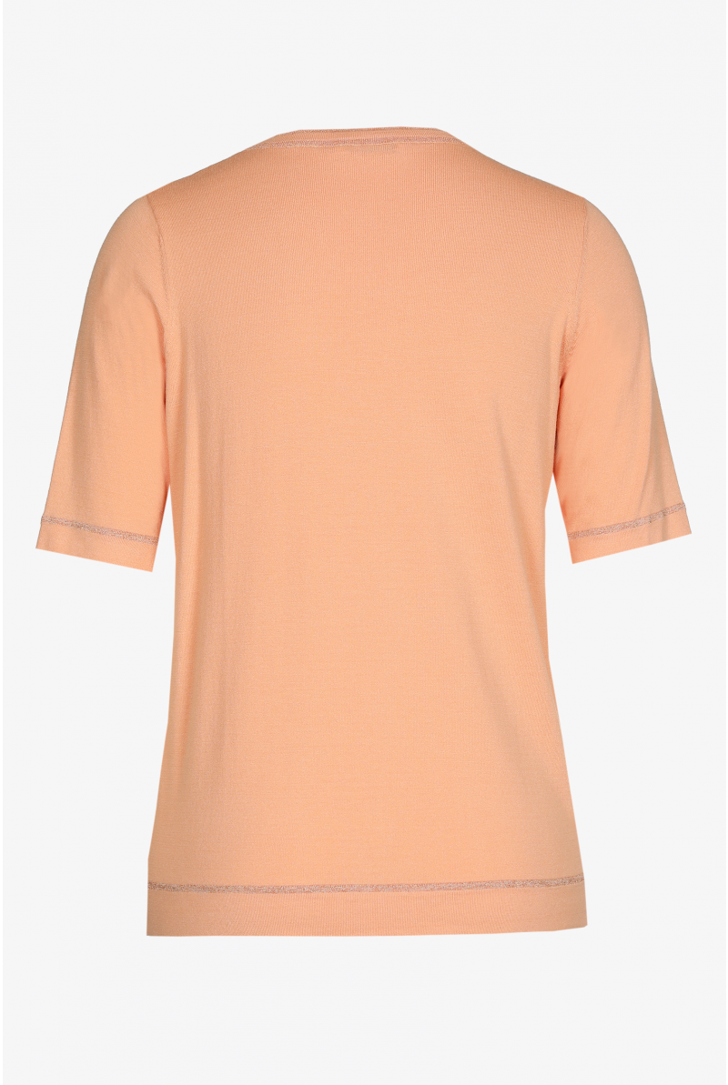 Pullover with short sleeves