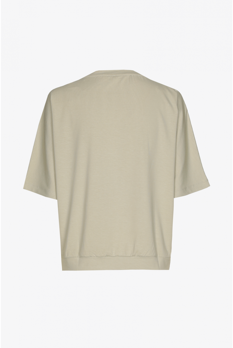 T-shirt met los volume