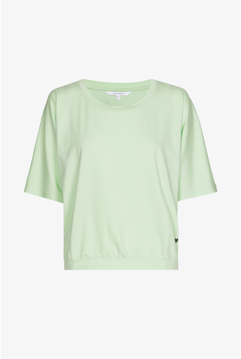 T-shirt met los volume