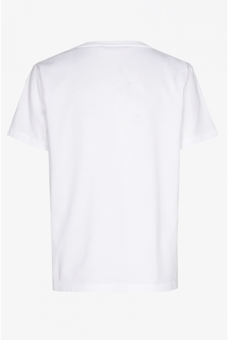 Katoenen t-shirt met Xandres-logo