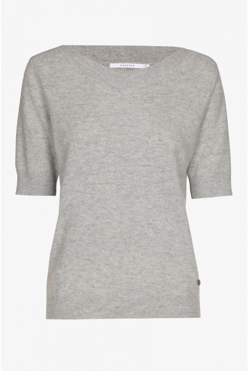 Kasjmieren pull met korte mouwen Xandres