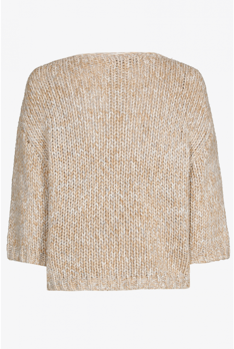 Gold knit jumper shop