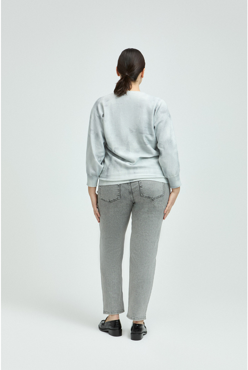 Jumper with V-neck