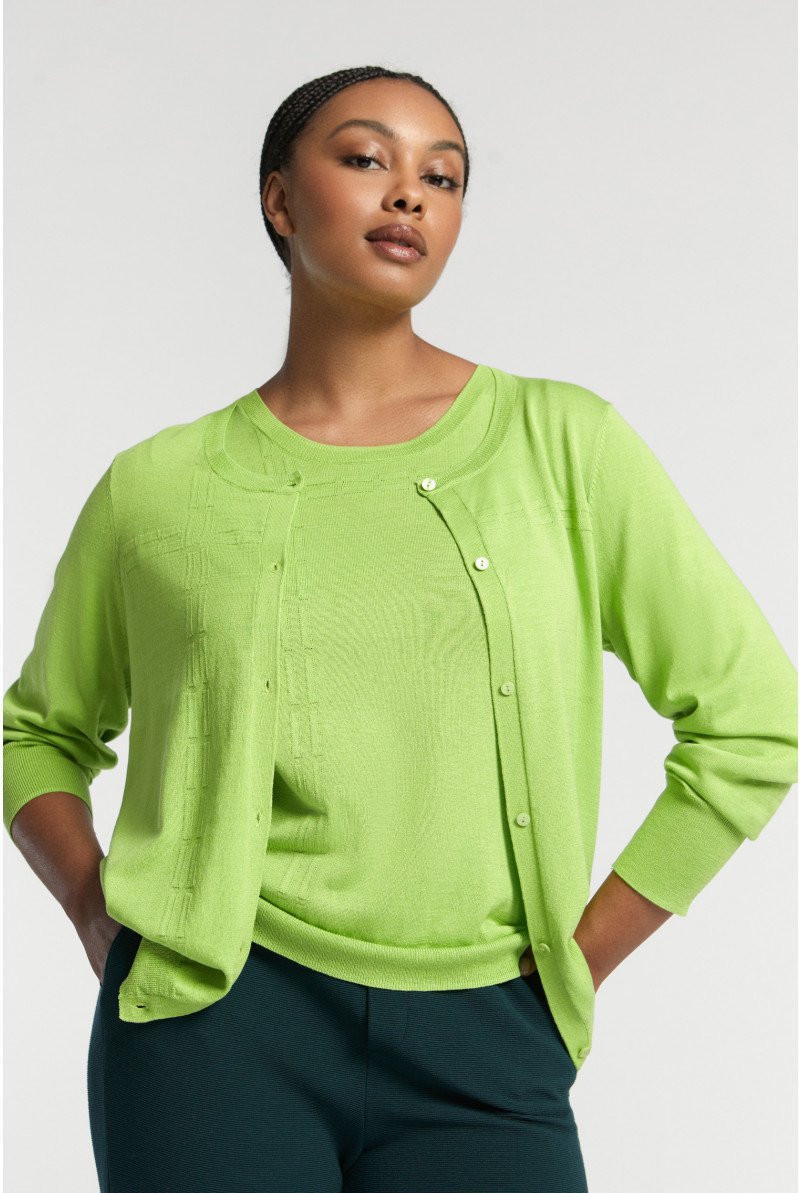 Pull en soie outlet