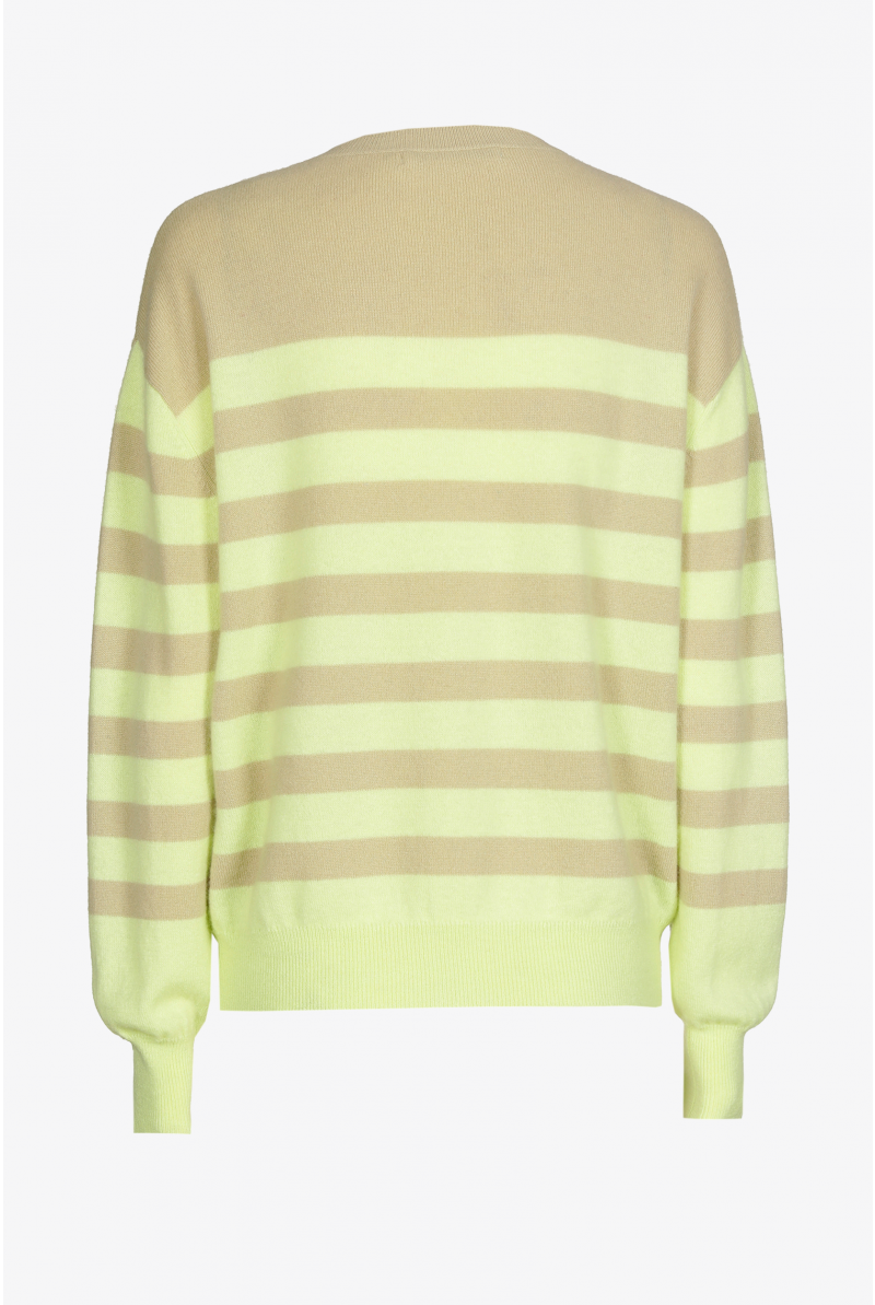 Gestreepte pull van cashmere
