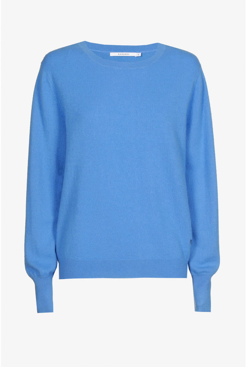 Pull en cachemire à encolure ronde