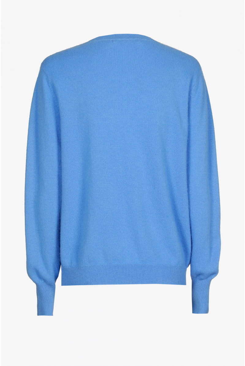 Pull en cachemire à encolure ronde