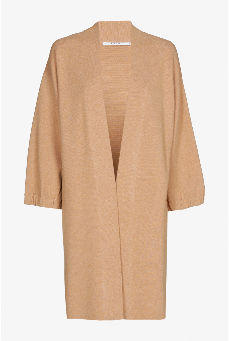 Gilet long sans fermeture