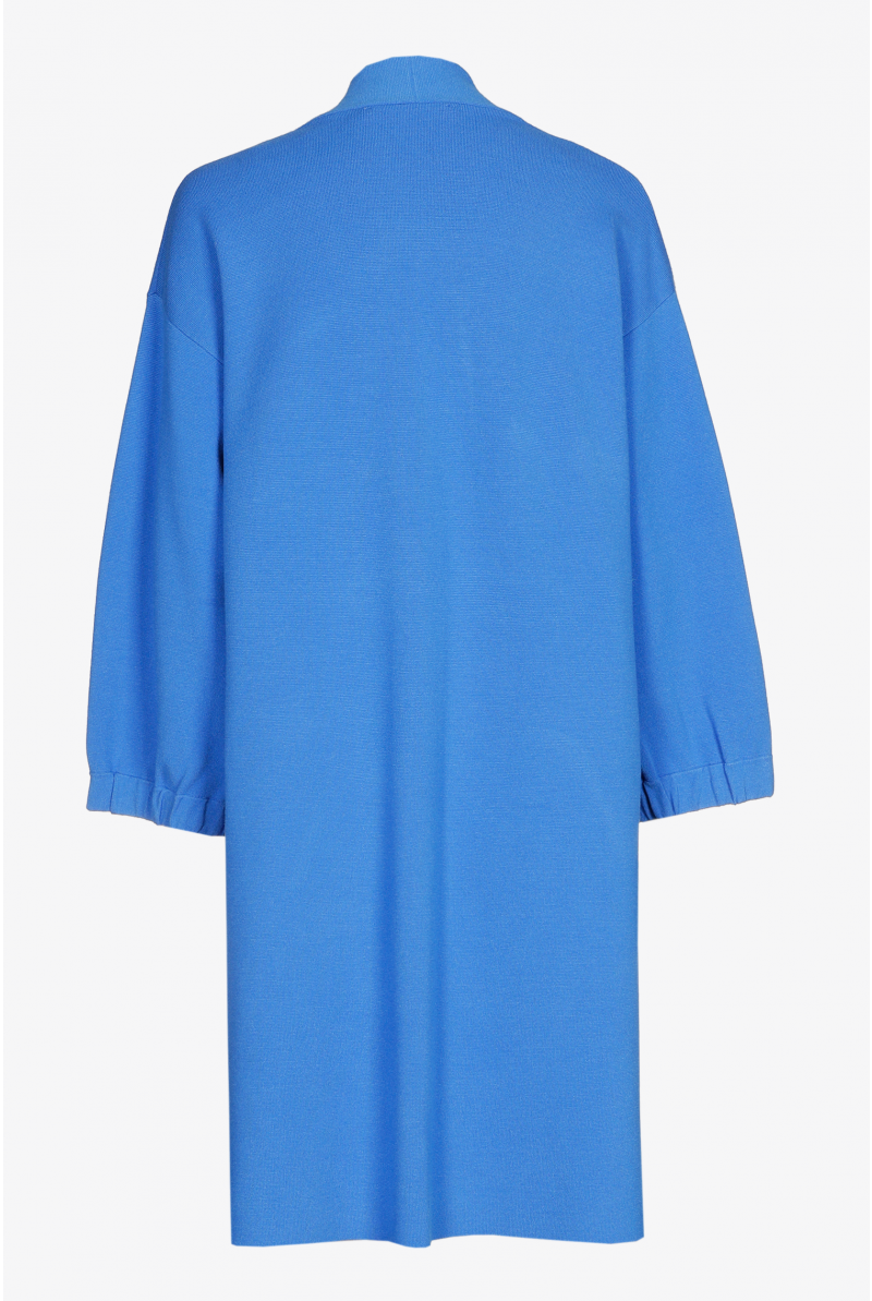 Long gilet without fastening